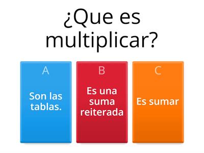 Multiplicación 1era tarea