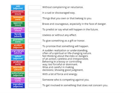 Text - Vocabulary 1