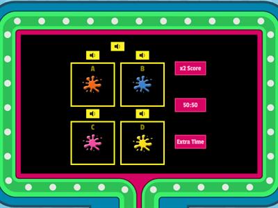 KB 1 Unit 1 Colors (Quiz)