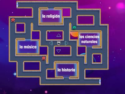 Las asignaturas (Maze chase)