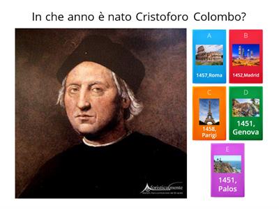 Cristoforo Colombo e le tre caravelle 