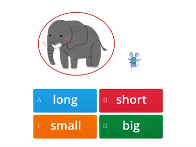 Adjectives - Big Small Long Short