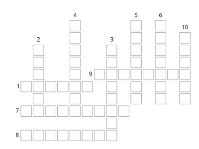 numbers 11-20 - cruciverba