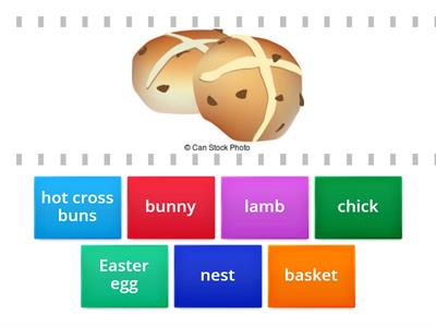 Simple Easter vocabulary