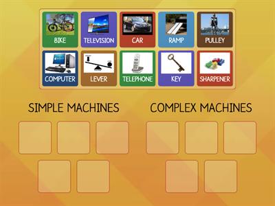 SIMPLE AND COMPLEX MACHINES