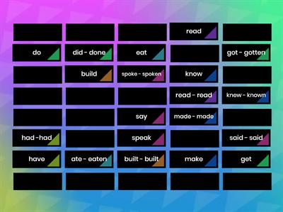 Irregular Verbs