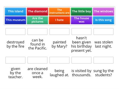 Passive Voice 2 GK