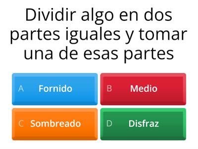 Palabras de la Semana 7 (Q3W7) - Quiz