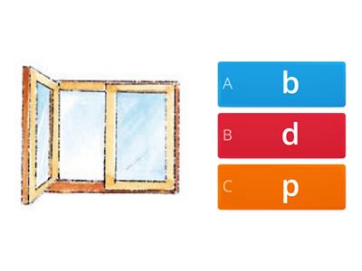 A b, d, p betűk differenciálása 