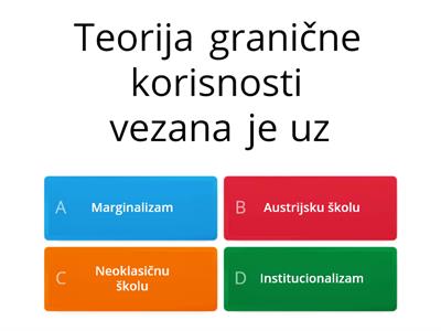 OE4 - 5.7. Marginalizam, austrijska škola, neoklasična škola i institucionalizam
