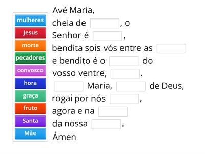 Oração de Avé Maria