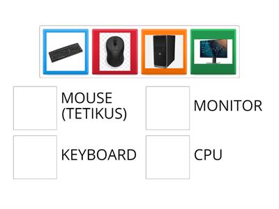 MENCOCOKAN NAMA DAN GAMBAR PERANGKAT KERAS (HARDWARE)