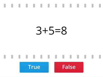Addition and Subtraction - True or False?