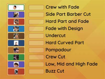 Barbering mens hairstyles