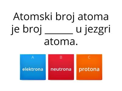 Kemija 7 - Atomi i PSE