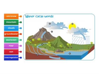 Water cycle vocabulary1