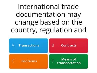 International Trade Operations