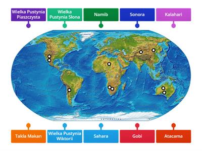 Najważniejsze pustynie świata