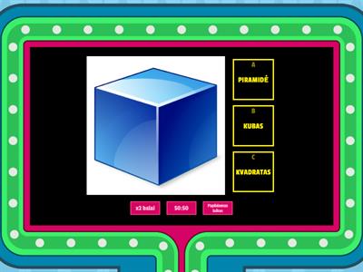 Erdviniai kūnai ir geometrinės figūros