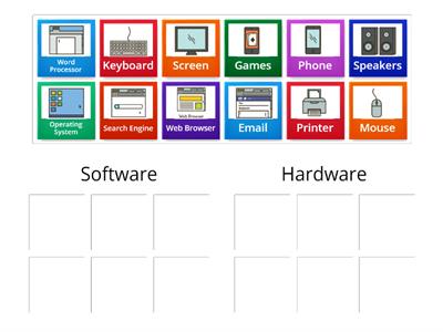 Hardware and Software Sorting