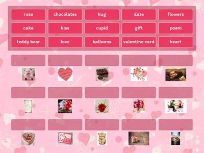 St Valentine's Day (Vocabulary)