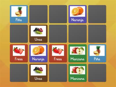 Fruit Names in Spanish - スペイン語のフルーツ名