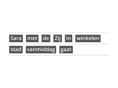 Zinnen 4: Hoofdzinnen en vraagzinnen