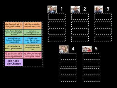 Netzwerk B1 K3 Was ist Glück für diese Personen (Umfrage)