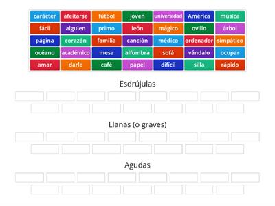 Juego de la acentuación 