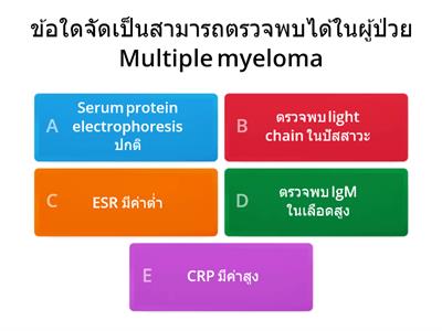 Non Infectious disease (Immunoproliferative diseases, Tumor Immunology and tumor marker))