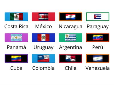 Banderas de Latinoamérica