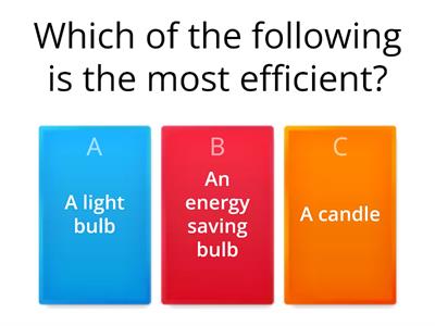 Sankey diagrams and efficiency