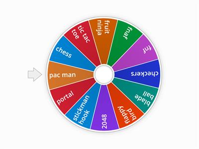 wheel of games