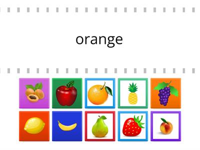 Match the Fruits
