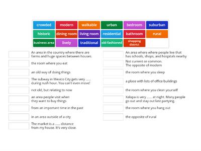 Perspectives pre-intermediate unit 2 vocabulary