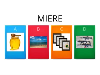 Literele A, M, I, U, R, E - Clasa Pregătitoare