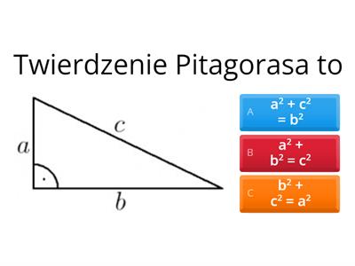 Twierdzenie Pitagorasa i trójkąty prostokątne