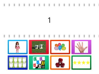 Matching Numbers to quantities - Nursery