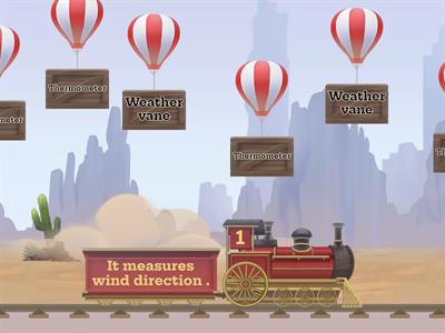 Instruments to measure weather