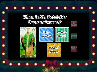 St Patrick's Day (quiz)