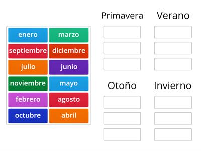 Esp, unidad 4, lec 2, estaciones y meses