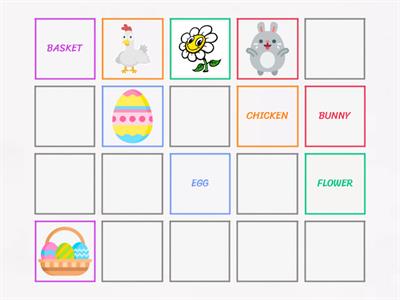 Year 1 - Easter memory game