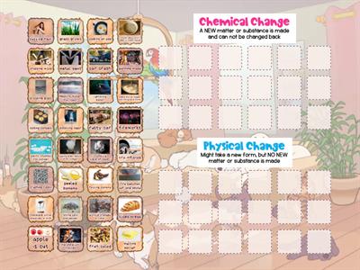 Topic 9 Lesson 3 Chemical vs. Physical Change