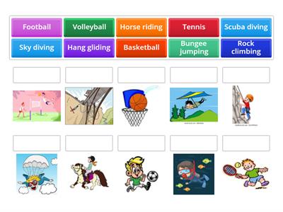 {English competition {sports and activities