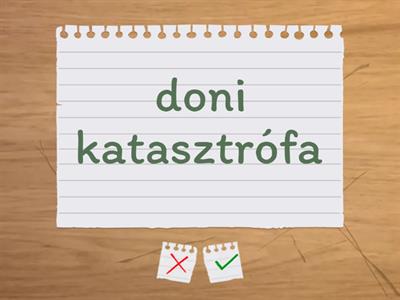 magyar történelem 4. - kártyák