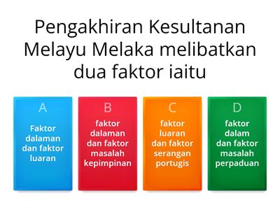 Kejatuhan Kesultanan Melayu Melaka