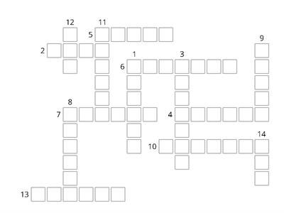 SO A1 U5.2 Crossword food