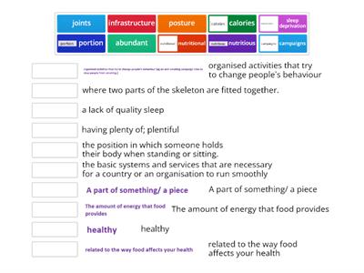 UI Week 6 Vocabulary revision