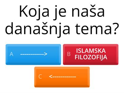 ISLAMSKA FILOZOFIJA