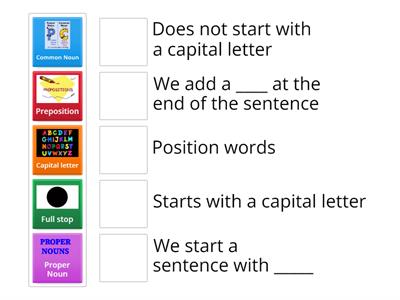 Match up - Grammar